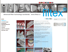 Tablet Screenshot of filtex.cc