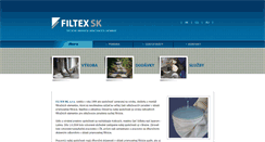 Desktop Screenshot of filtex.sk