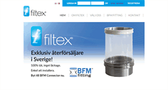 Desktop Screenshot of filtex.se